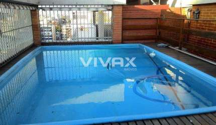Cobertura com 4 quartos à venda na Rua Fábio Luz, Méier, Rio de Janeiro, 166 m2 por R$ 855.000