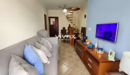Cobertura com 4 quartos à venda na Rua Vilela Tavares, Méier, Rio de Janeiro, 141 m2 por R$ 750.000