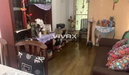 Apartamento com 1 quarto à venda na Rua Barão do Bom Retiro, Grajaú, Rio de Janeiro, 59 m2 por R$ 180.000