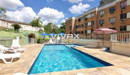 Apartamento com 3 quartos à venda na Estrada Pau-ferro, Pechincha, Rio de Janeiro, 62 m2 por R$ 315.000