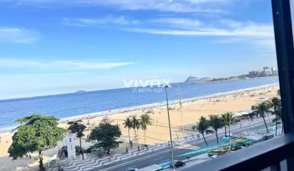 Apartamento com 3 quartos para alugar na Avenida Atlântica, Copacabana, Rio de Janeiro, 160 m2 por R$ 14.000