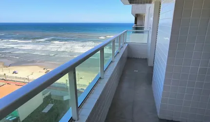 Apartamento varanda gourmet vista mar
