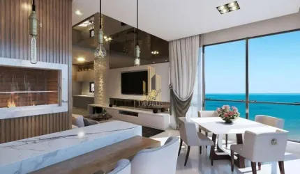 Apartamento 3 Suítes com Área de Lazer Meia Praia