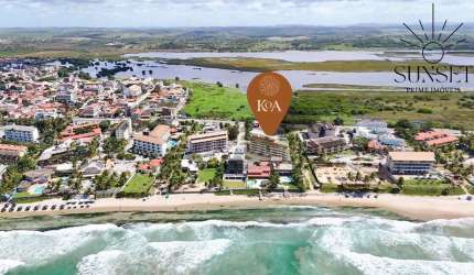 KOA - PORTO DE GALINHAS - FLATS/Studios | 1 quarto e Duplex com 2 quartos. EXCELENTE LANÇAMENTO! GRANDE POTENCIAL DE VALORIZAÇÃO E RENTABILIDADE