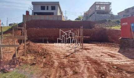 TERRENO EM ACLIVE À VENDA, RESIDENCIAL IBI ARAM II, ITUPEVA SP, COM PROJETO JÁ APROVADO