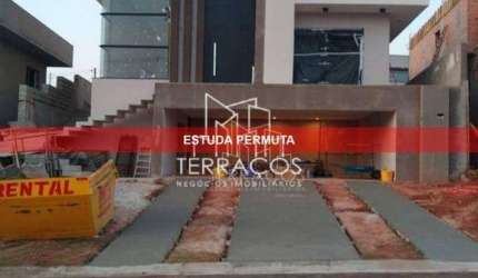 MODERNA CASA NOVA À VENDA, CONDOMÍNIO IBI ARAM II, ITUPEVA SP, PERMUTA