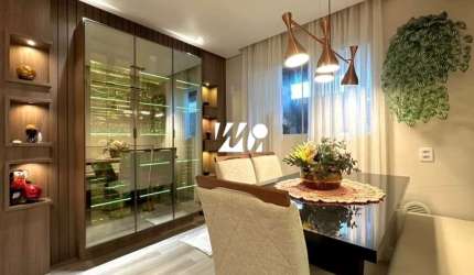 Sobrado Geminado 92m² com 3 Quartos em Forquilhas