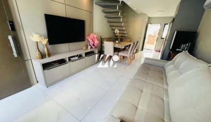 Sobrado mobiliado de 2 quartos com Jacuzzi em São José