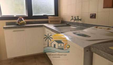 Apartamento Costão das Tartarugas com 3 dormitórios à venda, 87 m² por R$ 1.050.000 - Praia da Enseada - Tortugas - Guarujá/SP