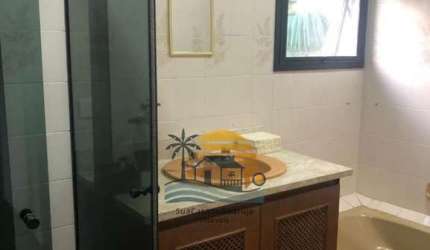 Apartamento Duplex com 3 dormitórios à venda, 152 m² por R$ 550.000,00 - Praia da Enseada – Brunella - Guarujá/SP