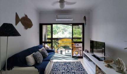 Apartamento com 3 dormitórios à venda, 94 m² por R$ 700.000,00 - Praia da Enseada - Fórum - Guarujá/SP