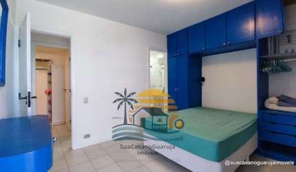 Apartamento com 3 dormitórios à venda, 87 m² por R$ 850.000,00 - Praia da Enseada – Tortugas - Guarujá/SP