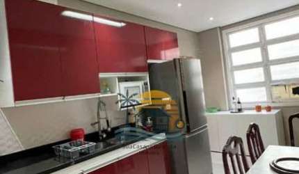Apartamento com 4 dormitórios à venda, 210 m² por R$ 950.000,00 - Praia das Pitangueiras Frente Mar - Guarujá/SP