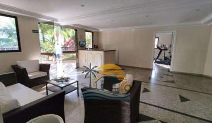 Apartamento com 2 dormitórios à venda, 80 m² por R$ 450.000,00 - Praia da Enseada – Aquário - Guarujá/SP