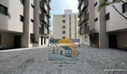 Apartamento com 2 dormitórios à venda, 64 m² por R$ 450.000,00 - Praia da Enseada – Hotéis - Guarujá/SP