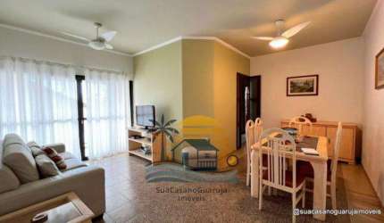 Apartamento com 3 dormitórios à venda, 110 m² por R$ 450.000,00 - Praia da Enseada – Hotéis - Guarujá/SP