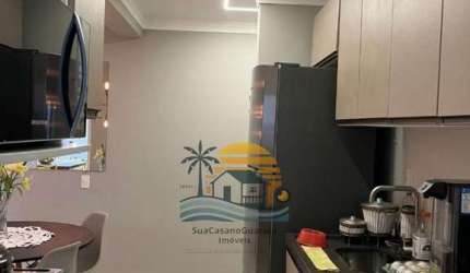 Apartamento com 3 dormitórios à venda, 80 m² por R$ 850.000,00 - Praia da Enseada – Aquário - Guarujá/SP