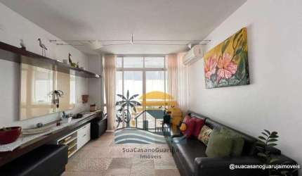 Apartamento com 3 dormitórios à venda, 100 m² por R$ 750.000,00 - Praia da Enseada – Tortugas - Guarujá/SP