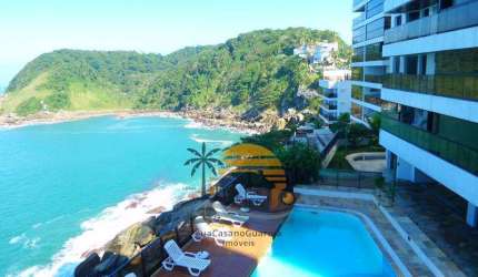 Apartamento com 3 dormitórios à venda, 132 m² por R$ 950.000,00 - Praia da Enseada – Tortugas - Guarujá/SP