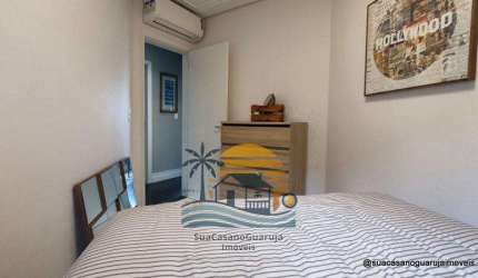 Apartamento com 3 dormitórios à venda, 125 m² por R$ 700.000,00 - Praia da Enseada - Tortugas - Guarujá/SP