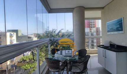 Apartamento com 3 dormitórios à venda, 100 m² por R$ 700.000,00 - Praia da Enseada – Rufino’s - Guarujá/SP