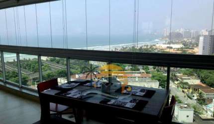 apartamento vista do mar 3 dormitorios 95 m2 2 vagas praia da enseada guaruja cod AP320V