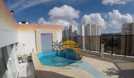 cobertura venda 4 dormitorios 4 banheiros 4vagas 260m2 costao das tartarugas guaruja bairro parque enseada cod cof6693v