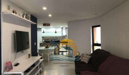 apartamento venda 3 dormitorios 1 suite 136 m2 2 vagas 2 banheiros barra funda pitangueiras guaruja cod AP178V