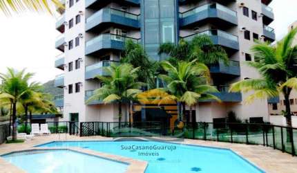 apartamento 2 dormitorios 74 m2 1 suite 1 vaga 3 banheiros por R$ 559.000.00 enseda guaruja sp lazer cod AP9529V