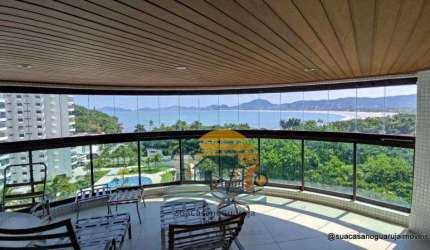 apartamento 4 suites tortugas guaruja 224 m2 2 vagas frente mar parque enseada guaruja cod APF106262V