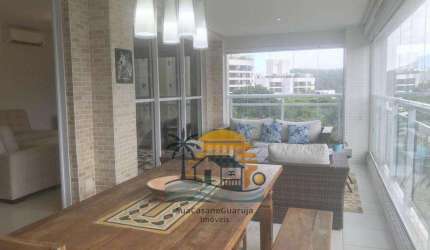 apartamento 3 suites 158 m2 3 vagas R$ 1400000 condominio verde mar praia da enseada guaruja sp cod APP86951V