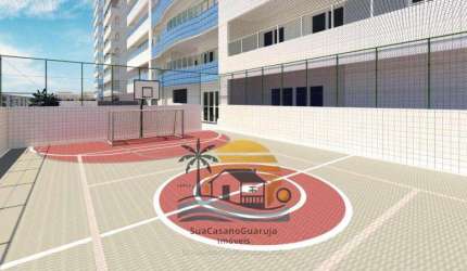 Lazer diferenciado, Cidade Ocian, Praia Grande, Lançamento, 2 e 3 dormitórios, 1 suíte, 80 m² ou 115 m², 1 vaga ou 2 vagas, terraço 54504V