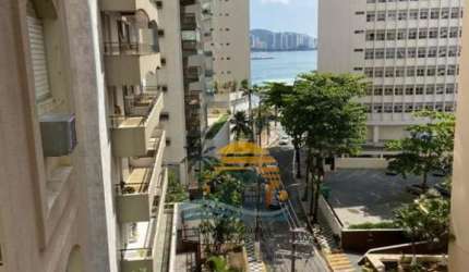 Apartamento com 3 dormitórios à venda, 110 m² por R$ 560.000 - Pitangueiras - Guarujá/SP COD. 39700V