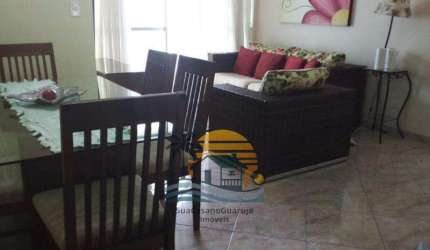 Apartamento com 3 suítes sacada 2 vagas na Enseada AP4715L