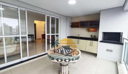 Apartamento com 3 dormitórios 1 suíte 2 vagas varanda gourmet 135 m² vista para o mar lazer completo nas Astúrias AP38976L