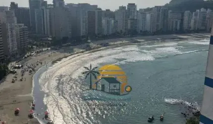 Apartamento 2 suites 1 dormitório reversível 2 vagas frente ao mar 97m ² nas Astúrias