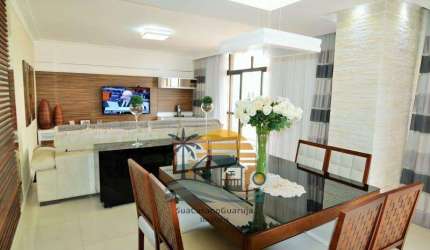 Apartamento em frente ao mar com 3 suítes 1 vaga lazer na Pitangueiras