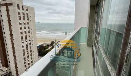 Apartamento com 3 dormitórios 1 vaga  vista para o mar na Pitangueiras