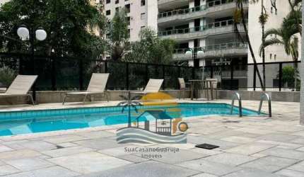 Apartamento com 3 dormitórios 2 vagas lazer na Pitangueiras