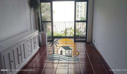 Apartamento com 1 dormitório à venda, 60 m² por R$ 290.000,00 - Praia da Enseada – Tortugas - Guarujá/SP