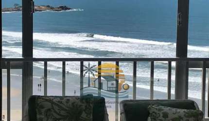 Apartamento 4 dormitórios 1 vaga frente ao mar na Pitangueiras