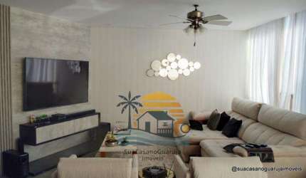 Apartamento 3 dormitórios  3 suites 150 m² R$ 850.000 - Jardim Três Marias- Guarujá/SP  COD. AP136799V