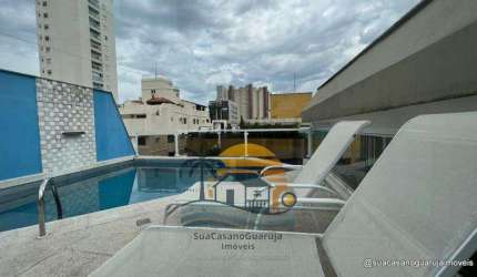 Cobertura locação com 4 dormitórios 315 m² por R$ 9.100,00  - Praia da Enseada – Aquário - Guarujá/SP