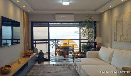 Apartamento venda 3 dormitórios  132 m² Costão das Tartarugas  - Praia da Enseada – Tortugas - Guarujá/SP COD. AP3879011V