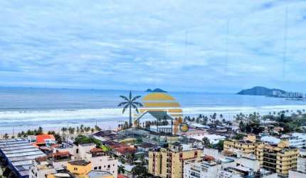 cobertura venda 3 dormitórios com lazer e vista para mar na Praia da Enseada cod cob2026