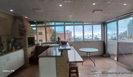 Cobertura com Vista Mar à Venda na Enseada Guarujá – 4 Dormitorios Terraço Gourmet e Lazer