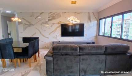 apartamento venda 3 dormitorios 1 suite 1 vaga 100 m2  praia da enseada guaruja  AP5510E