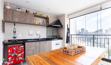 APARTAMENTO COM VARANDA GOURMET, NO MELHOR DO JARDIM PRUDÊNCIA !