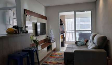 Apartamento 72m² 2 dormitórios (1 suíte), 2 vagas na Rua das Flechas