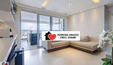 PRÉDIO NOVO, APARTAMENTO COM VARANDA GOURMET, NO MELHOR DO JARDIM PRUDÊNCIA !